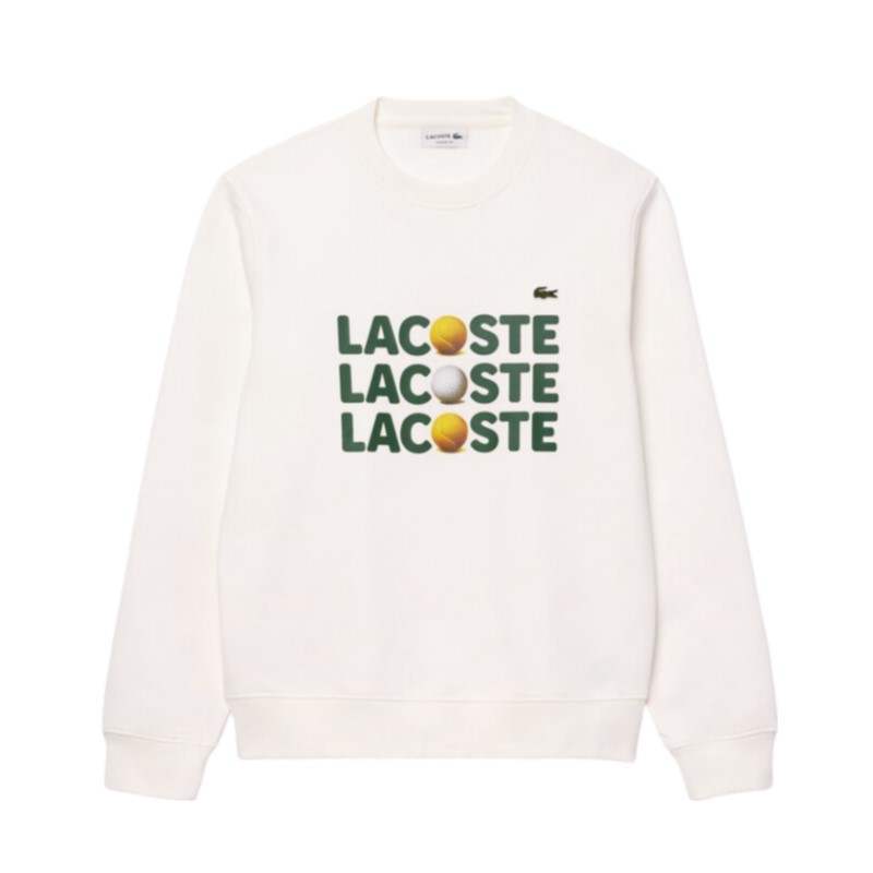 Sudadera Lacoste Felpa Blanco