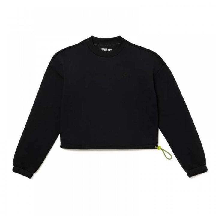 Lacoste Sport Adjustable Sweatshirt Black Women