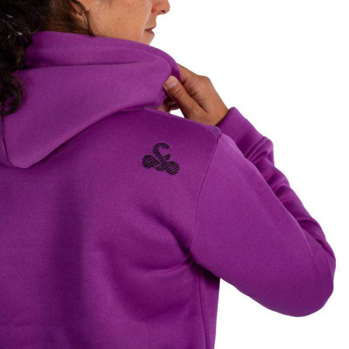 Sudadera Vibora Yarara Violeta Mujer