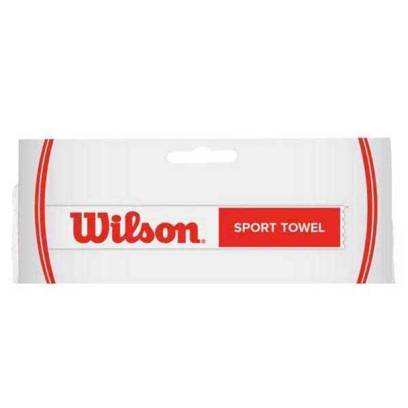 Toalha Wilson Sport Branco Vermelho Grande