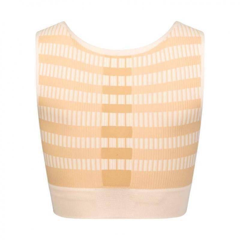 Top Head ATL Seamless Bra Beige