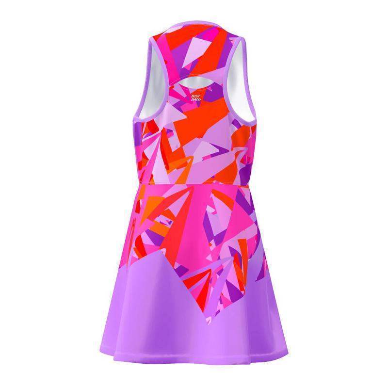 Vestido Bidi Badu Spike Lilás Rosa