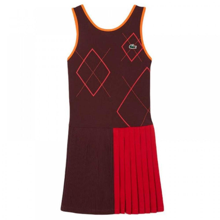 Lacoste Ultra Dry Dress Burgundy Orange