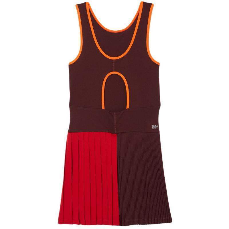 Lacoste Ultra Dry Dress Burgundy Orange