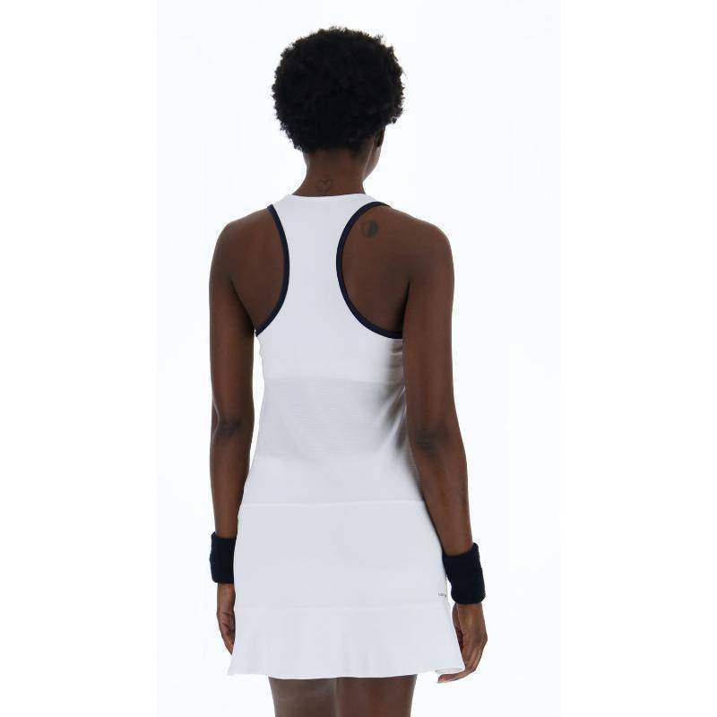 Vestido Lotto Squadra II Blanco Brillante Negro