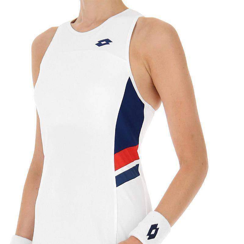 Vestido Lotto Squadra III Blanco Azul