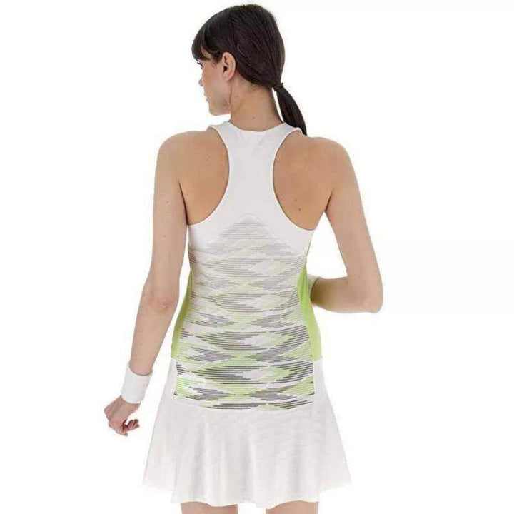 Lotto Tech I D1 Dress White Intense Green