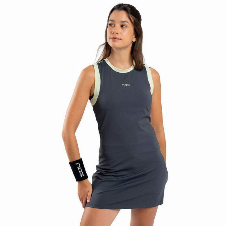 Vestido Nox Pro Cinza Carbono