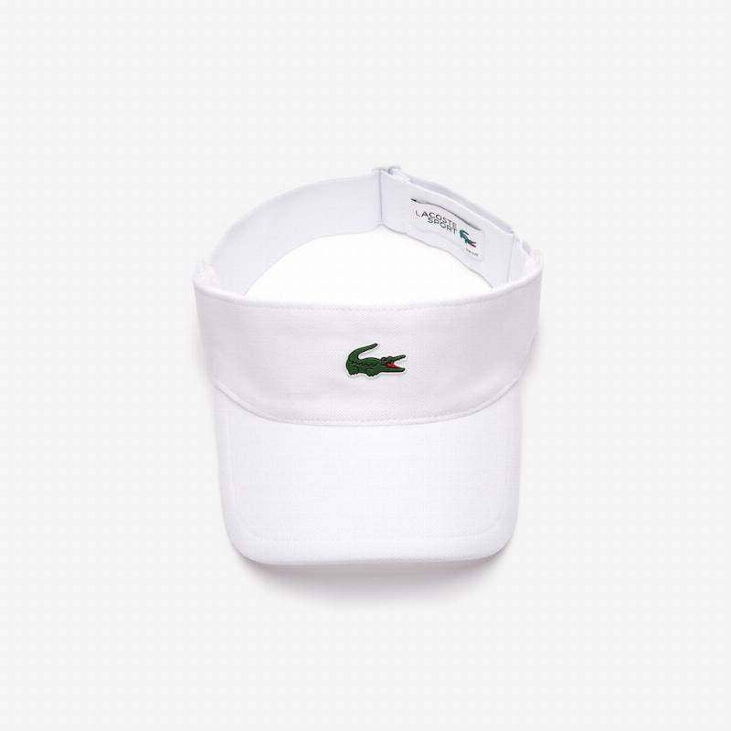 Lacoste Sport White Visor