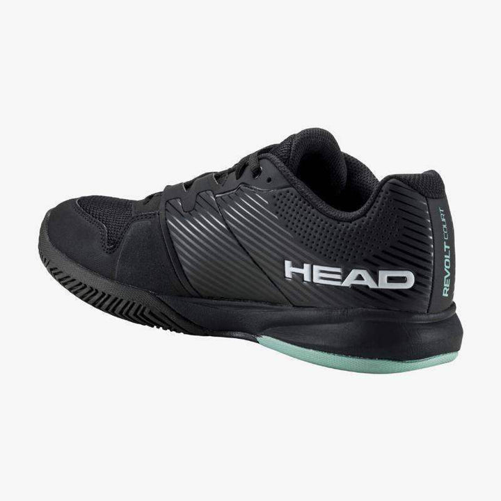 Head Revolt Court Sneakers Black Teal