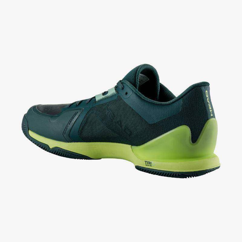 Zapatillas Head Sprint Pro 3.5 Clay Verde Oscuro