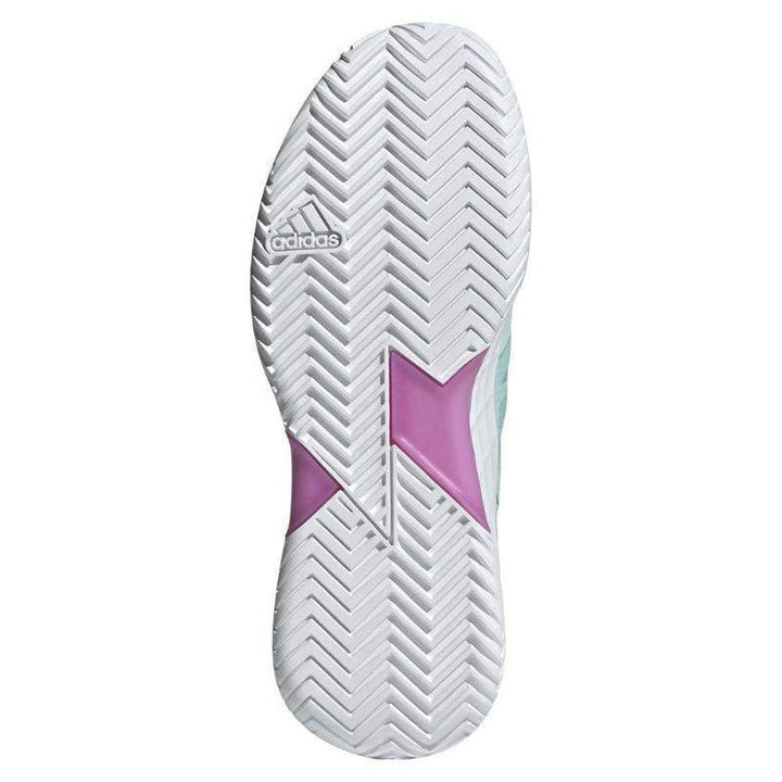 Sapatos femininos Adidas Adizero Ubersonic 4.1 Azul Roxo