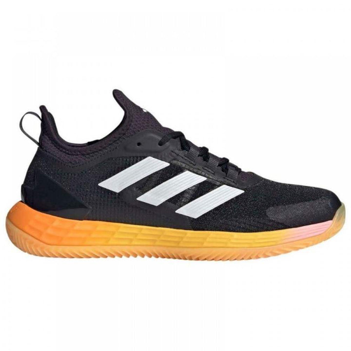 Sapatos femininos Adidas Adizero Ubersonic 4.1 Clay preto prata laranja