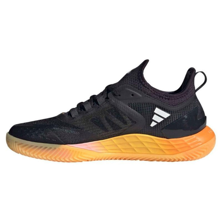 Adidas Adizero Ubersonic 4.1 Clay Black Silver Orange Women's Shoes