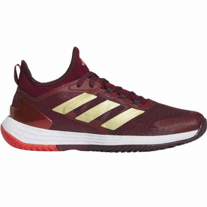 Adidas Adizero Ubersonic 4.1 Vermelho Dourado Sapatos