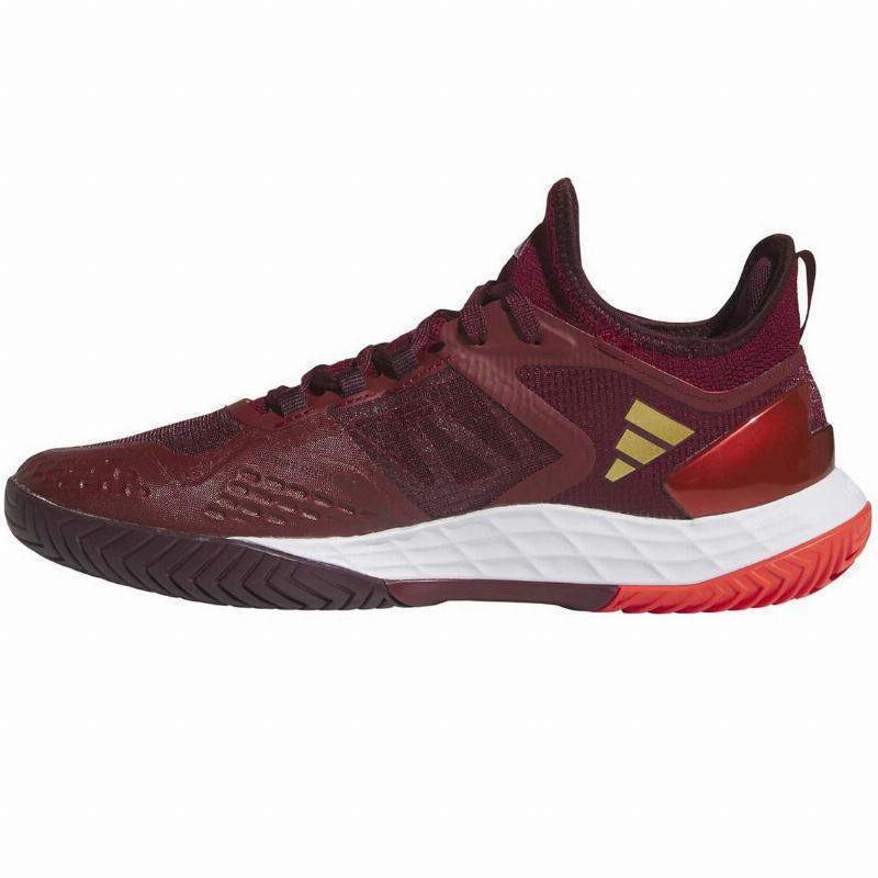 Adidas Adizero Ubersonic 4.1 Vermelho Dourado Sapatos