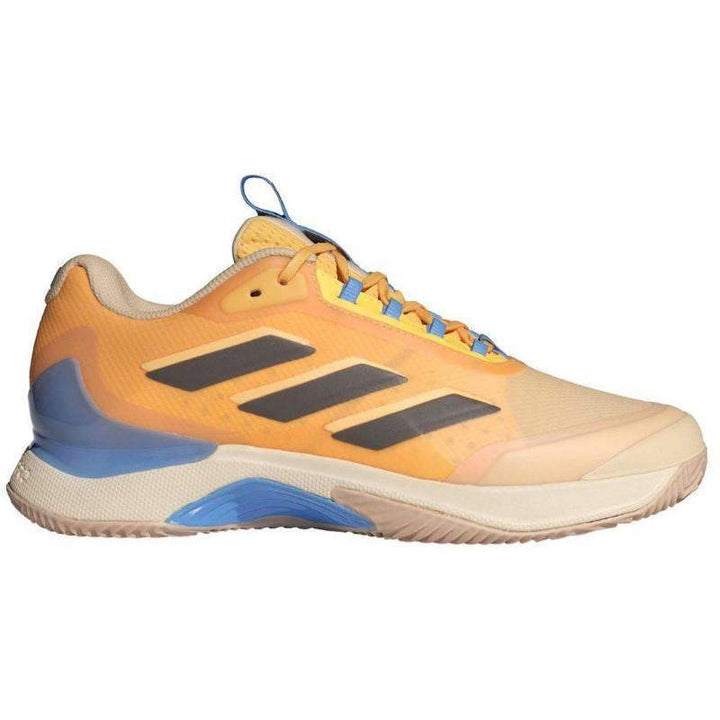 Sapatos femininos Adidas Avacourt 2.0 Clay laranja preto azul
