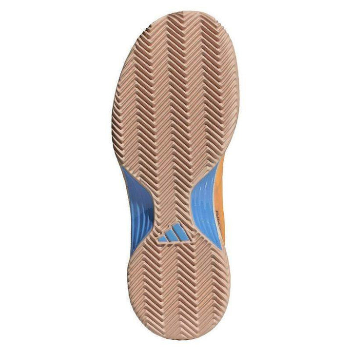 Sapatos femininos Adidas Avacourt 2.0 Clay laranja preto azul