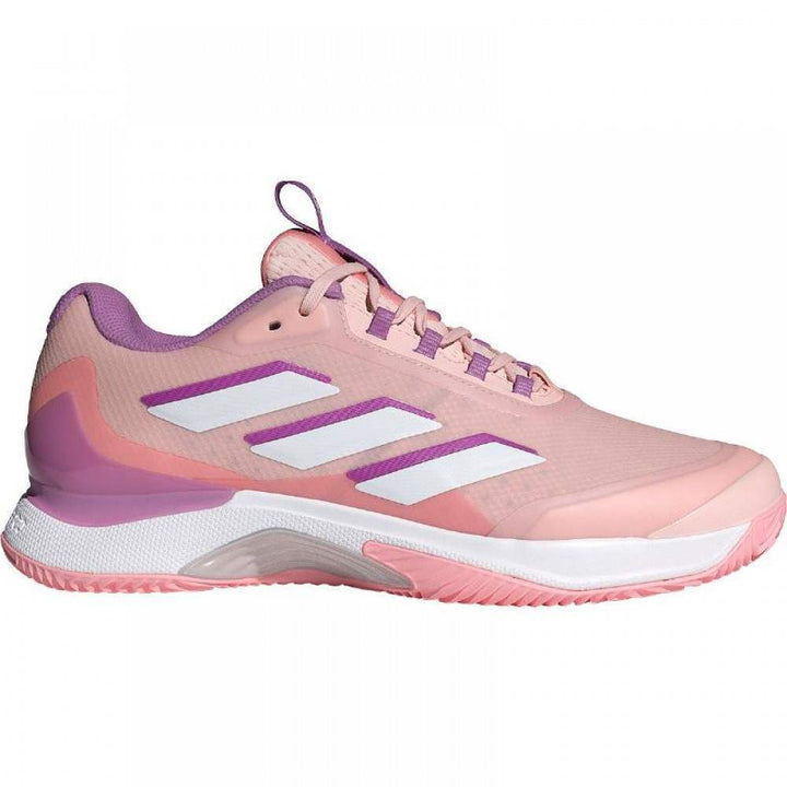 Sapatos femininos Adidas Avacourt 2.0 Clay rosa branco roxo