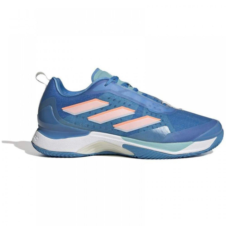 Tênis feminino Adidas Avacourt Clay azul branco