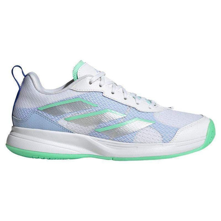 Tênis feminino Adidas AvaFlash branco prata menta