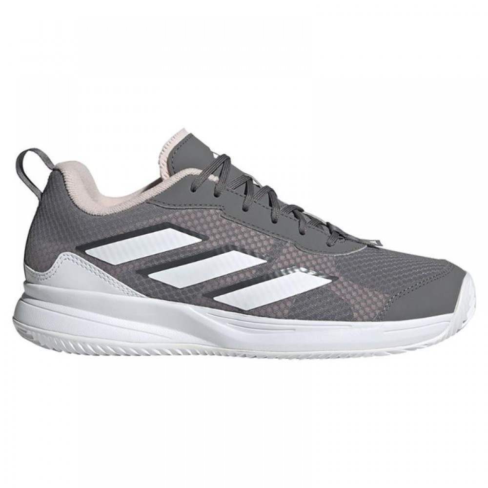 Adidas AvaFlash Clay Grey White Pink Women's Sneakers