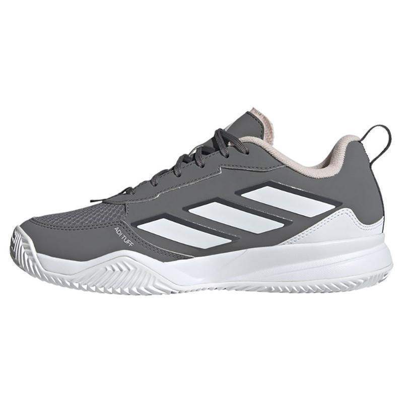 Adidas AvaFlash Clay Grey White Pink Women's Sneakers