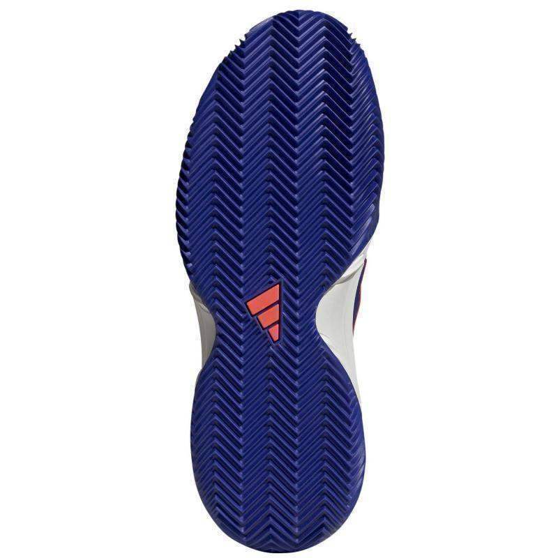 Tênis Adidas Barricade Azul Brilhante Solar Vermelho