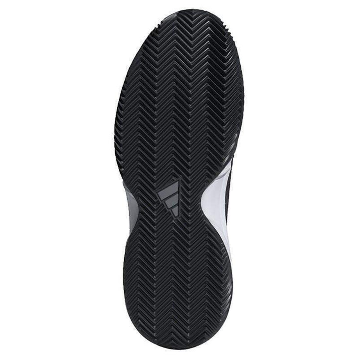 Adidas Barricade Clay Black White Gray Shoes