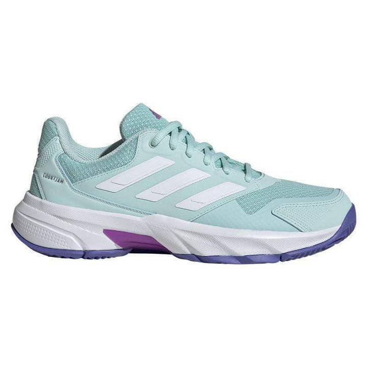 Adidas CourtJam Control 3 Aqua White Women's Shoes