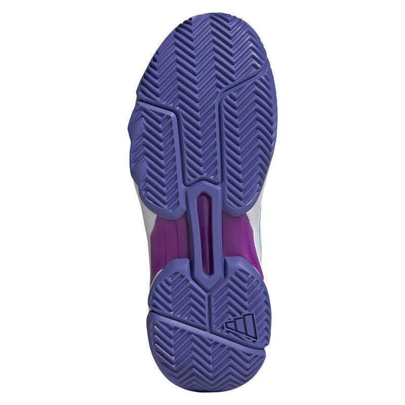 Tênis feminino Adidas CourtJam Control 3 Aqua branco