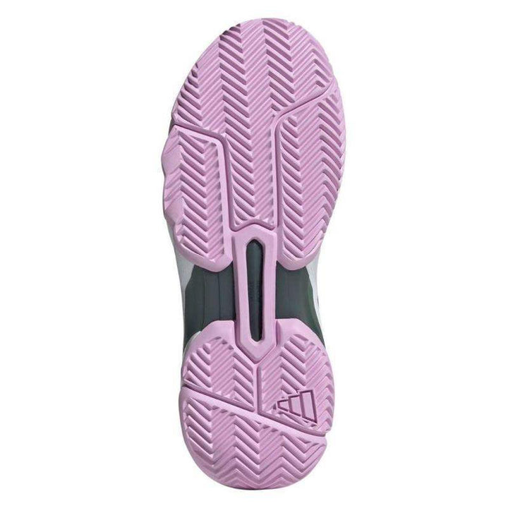 Adidas CourtJam Control 3 White Black Lilac Women's Shoes