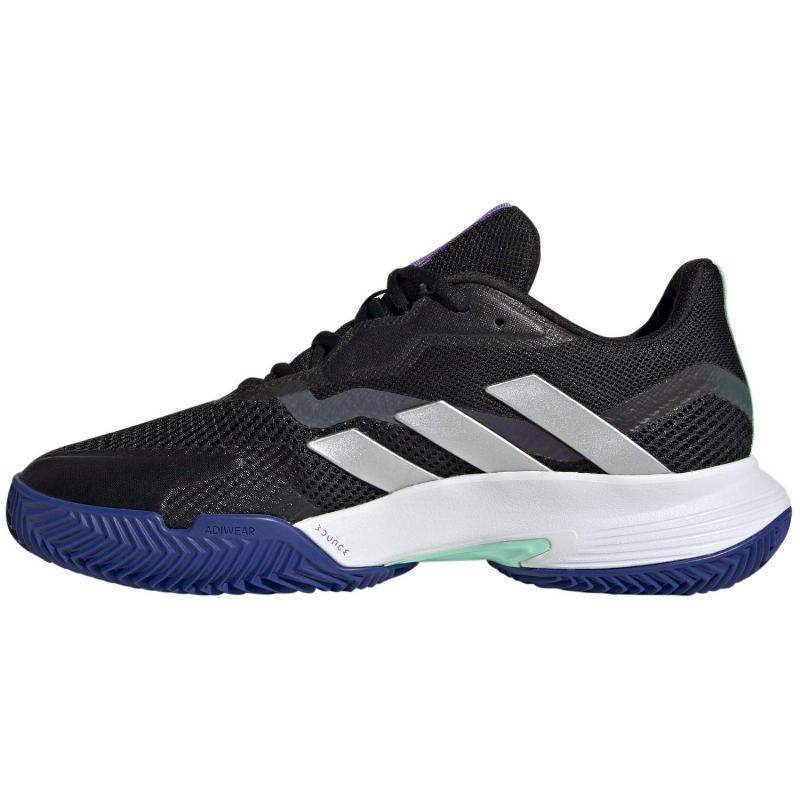 Zapatillas Adidas CourtJam Control Negro Nucleo Plata Mujer