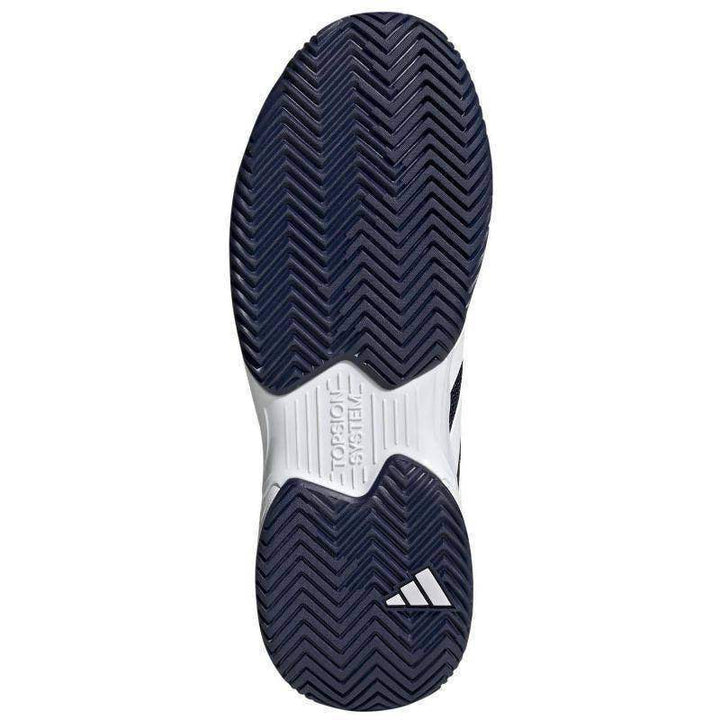 Ténis Adidas CourtJam Control Team azul marinho branco