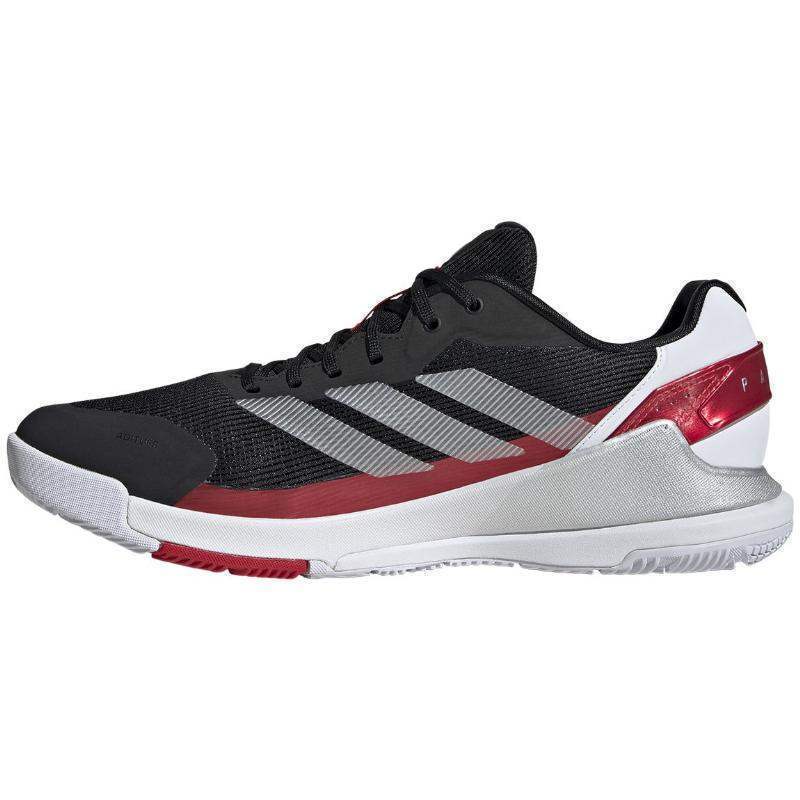 Zapatillas Adidas Crazyquick LS Padel Negro Plata Rojo