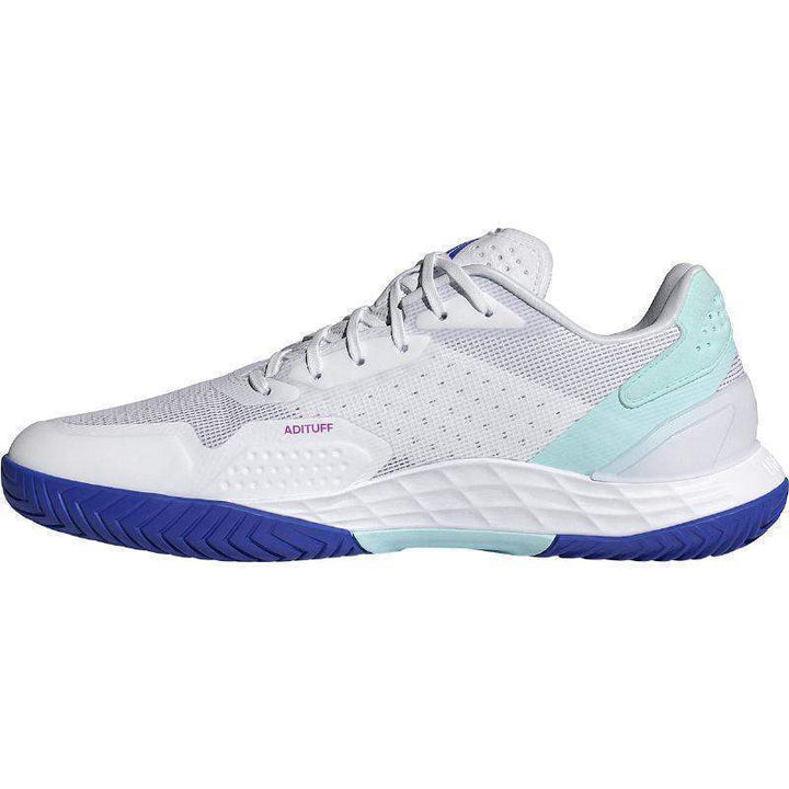 Sapatos Adidas Defiant Speed ​​​​2 Branco Azul Aqua