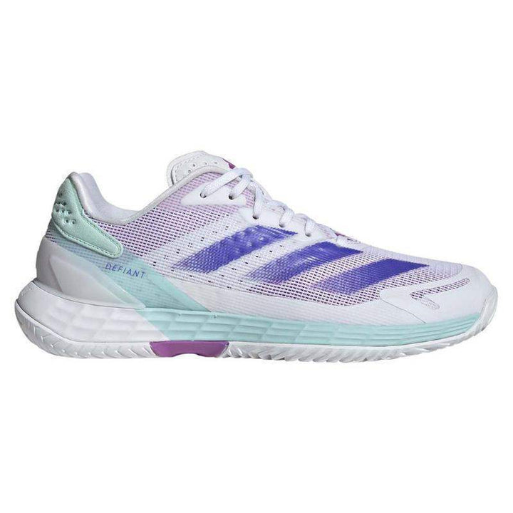 Zapatillas Adidas Defiant Speed 2 Blanco Azul Aqua Mujer