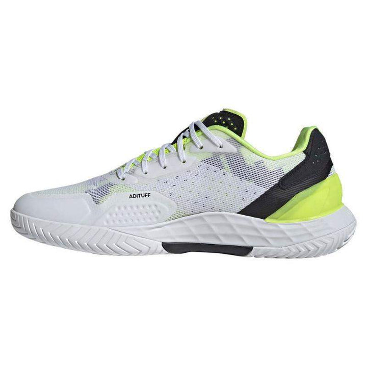 Tênis Adidas Defiant Speed ​​​​2 Branco Limão Fluor