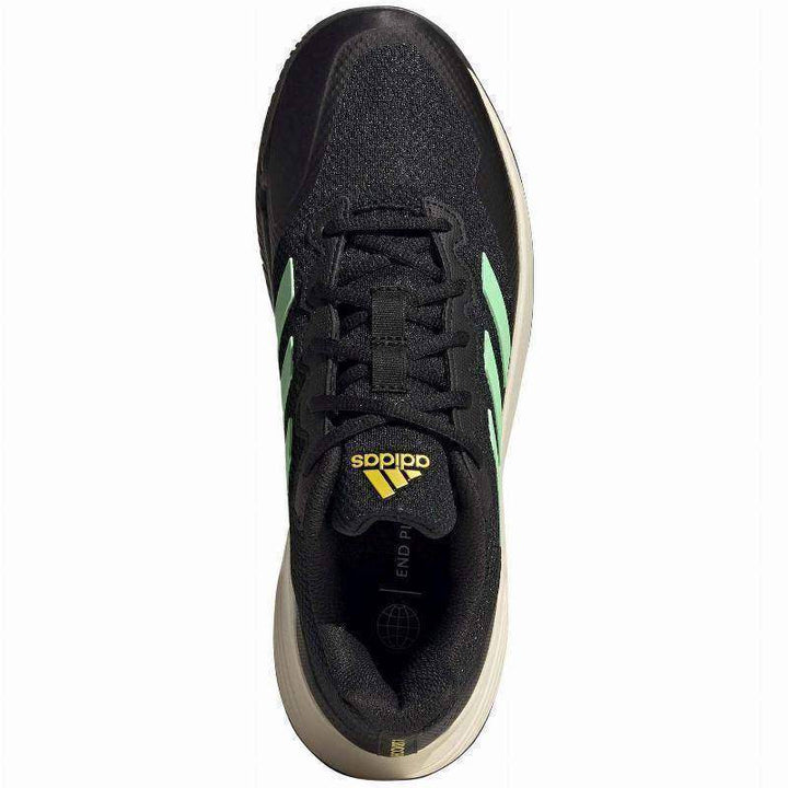 Zapatillas Adidas Game Court Negro Verde