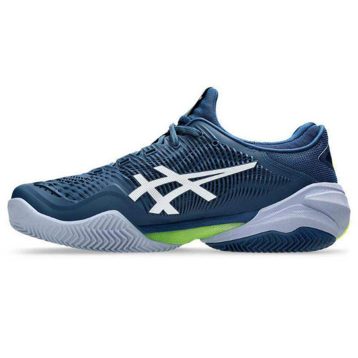 Asics Tênis Court FF 3 Clay Azul Mako Branco