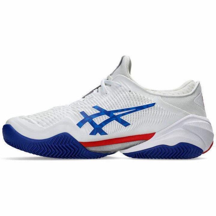 Asics Tênis Court FF 3 Clay Novak Branco Azul Asics