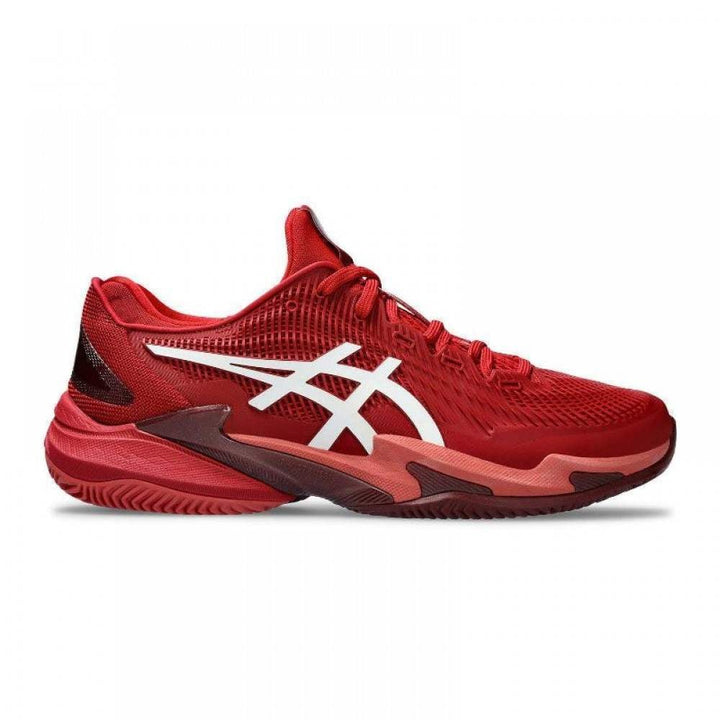 Asics Tênis Court FF 3 Novak Cranberry Branco