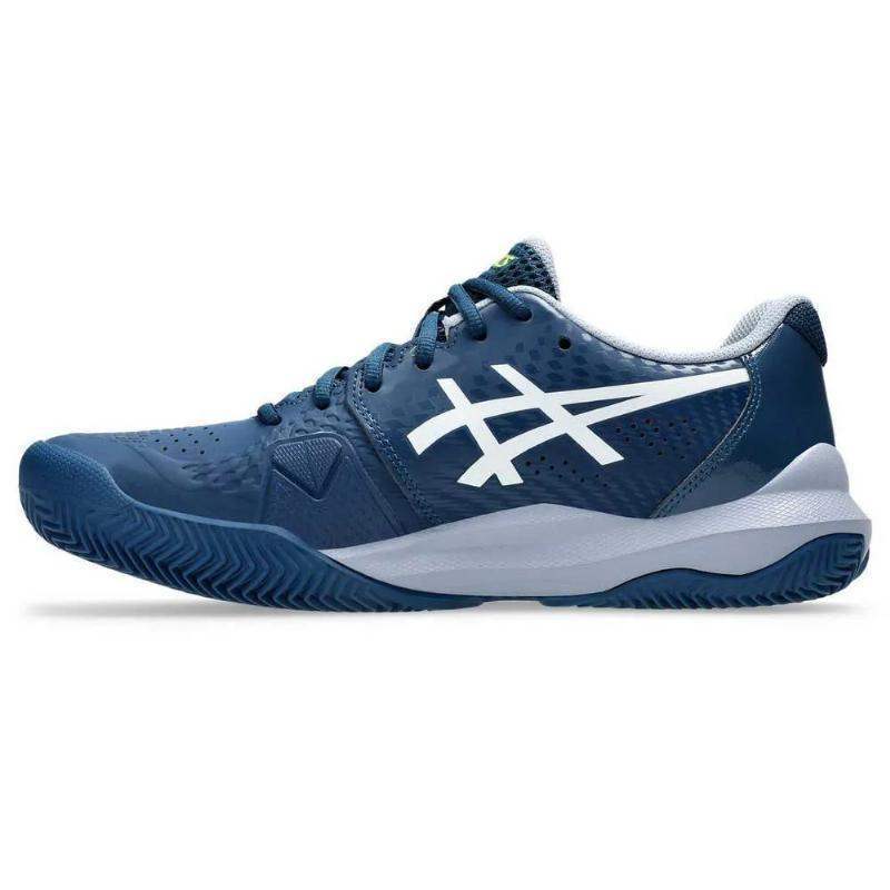 Tênis Asics Gel Challenger 14 Clay Azul Mako Branco