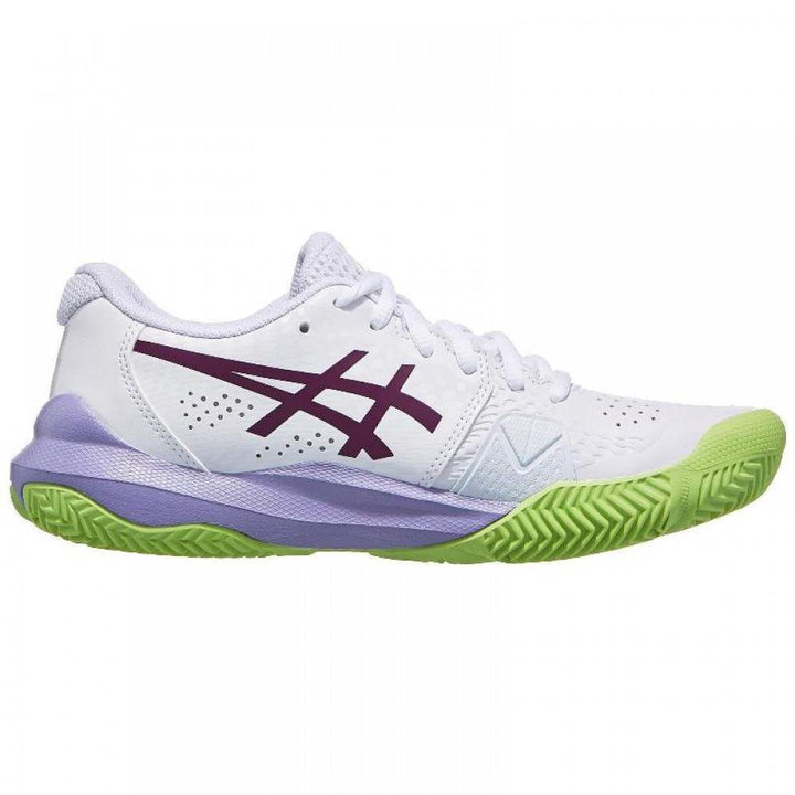 Tênis Asics Gel Challenger 14 Padel Branco Intenso Mauve Feminino