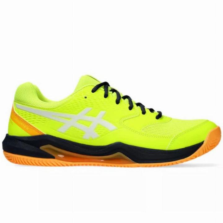 Asics Gel Dedicate 8 Padel Yellow Neon White Shoes