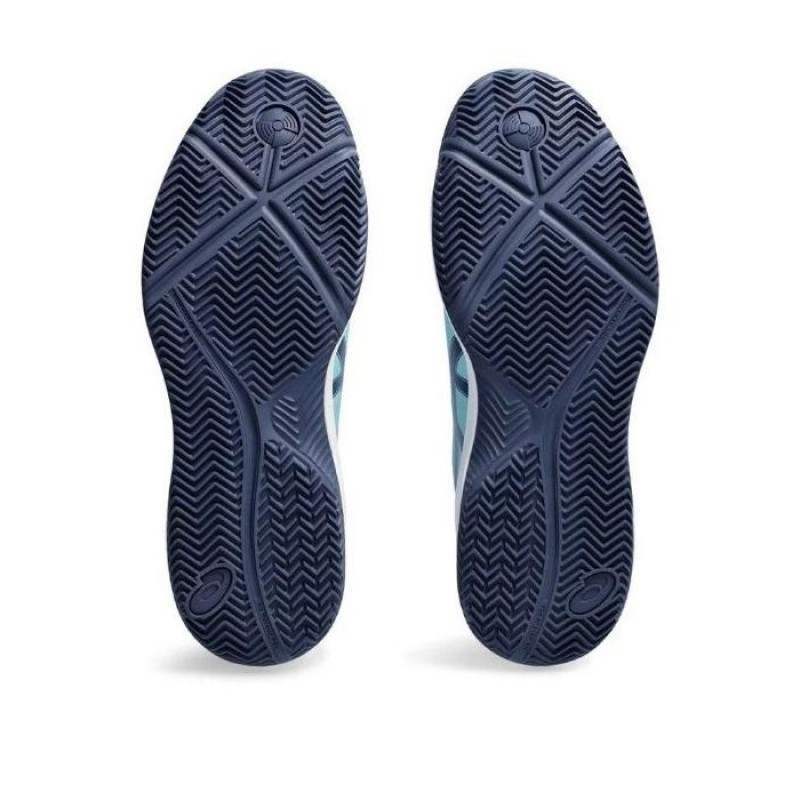 Asics Gel Dedicate 8 Padel Shoes Green Navy Blue