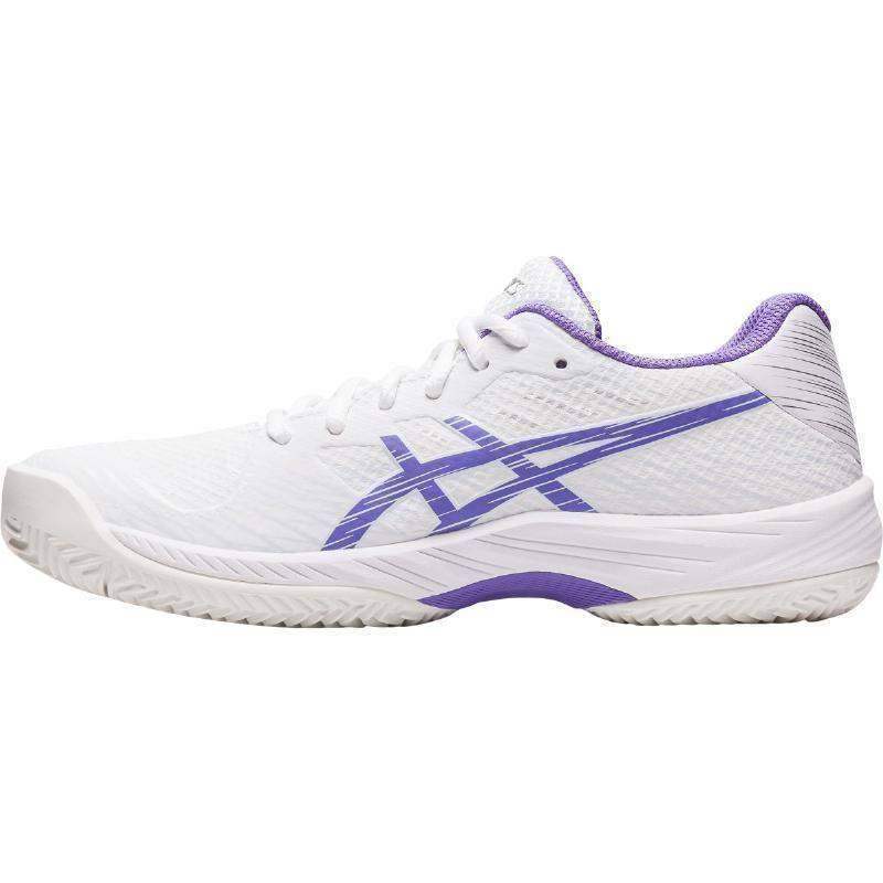 Asics Gel Game 9 Clay White Amethyst Women's Shoes