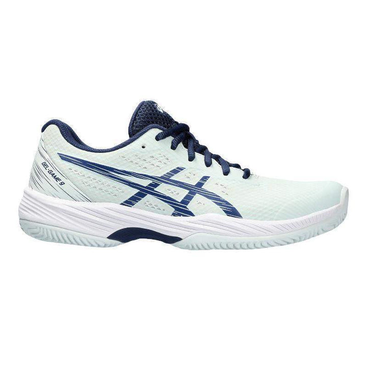 Zapatillas Asics Gel Game 9 Clay Menta Azul Mujer