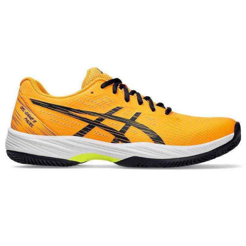 Asics Gel Game 9 Padel Shoes Orange Midnight Blue