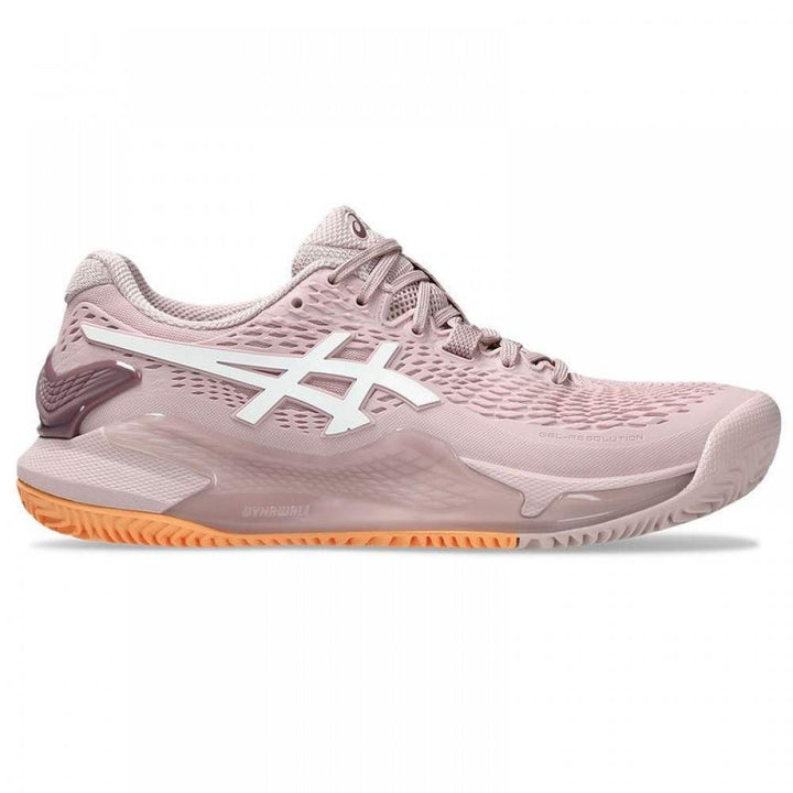 Tênis Asics Gel-Resolution 9 Clay Rosa Branco Feminino